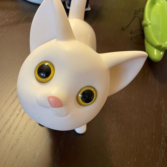 Semk KAT White Cat Original Collar Bank Cute Decor SEMK KAT - Picture 3 of 16